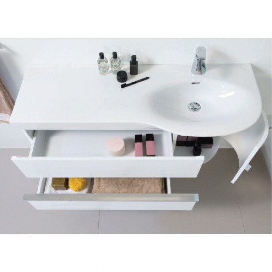 Раковина Laufen Palace 120 см асимметричная 8.1670.5.000.104.1 Hanex