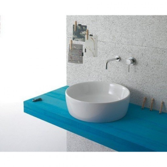 Раковина накладная Globo Bowl+ GE048 GE048.BI Hanex