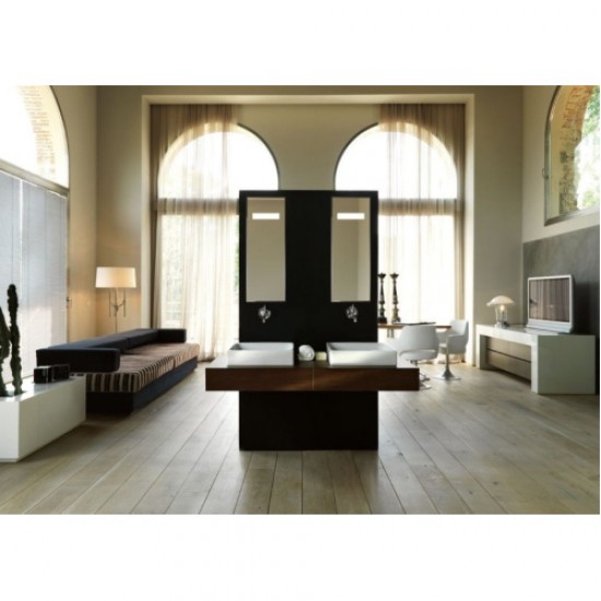 Раковина накладная без отверстия под смеситель Kerasan Cento 3544bi*0 354401 Hanex