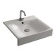 Раковина полувстраиваемая с одним отверстием под смеситель Kerasan Cento 3546bi*1 Hanex
