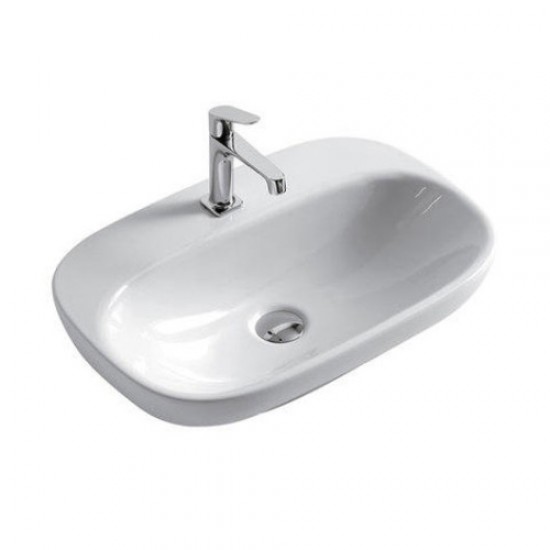 Раковина накладная Globo Genesis GE041 GE041.BI Hanex