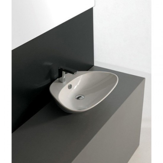 Раковина накладная ArtCeram Plettro Quadro PTL002 Hanex