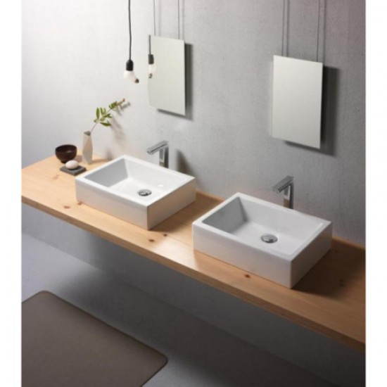 Раковина накладная GSI Kube 8982 Hanex