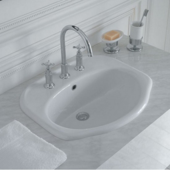 Раковина встраиваемая Globo Paestum PA014, PA016 Hanex