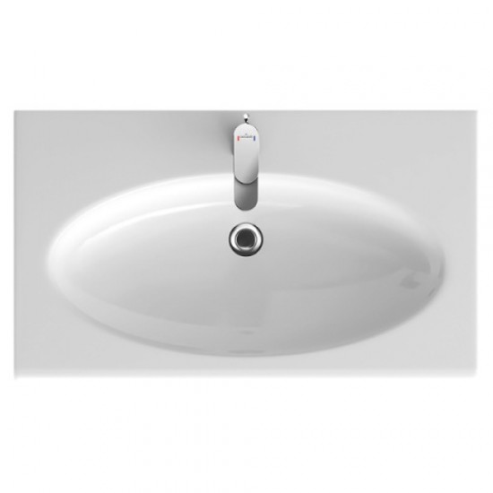 Раковина встраиваемая Cersanit Nature S-UM-NTR80/1-w 80.5х47 см Hanex