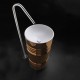 Раковина напольная Kerasan Artwork Barrel белая/бронза 4742K87 Bianco-bronzo*0 Hanex