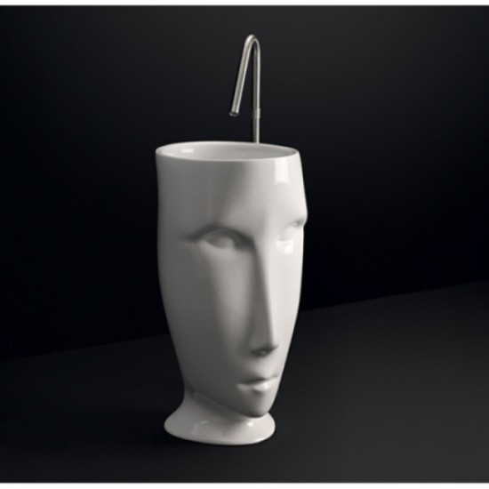 Раковина свободностоящая Kerasan Artwork Moloco 4741 Hanex