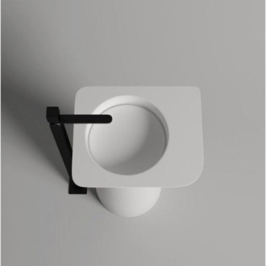 Раковина напольная Salini Ninfea 01 54,5 см белая 130221M Hanex