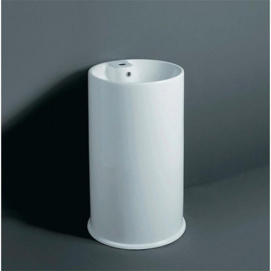 Раковина напольная Simas Top e lavabi d'arredo белый матовый GTE BI MATT Hanex