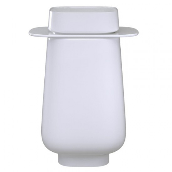 Раковина напольная Salini Oriente Totem белая матовая 1303101M Hanex