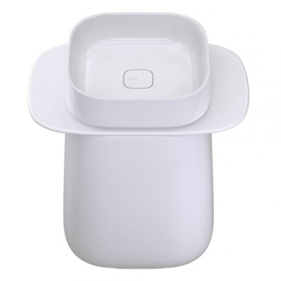 Раковина напольная Salini Oriente Totem белая матовая 1303101M Hanex