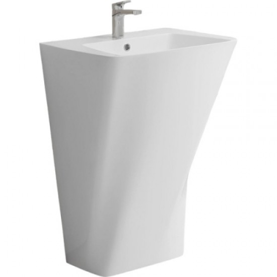 Раковина напольная Azzurra Hera 63 см белая HELF06343T0MBI*1 Hanex