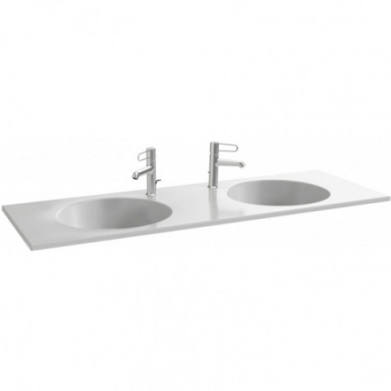 Раковина Jacob Delafon Odeon Rive Gauche EB2566-DE 141 см стеклянная Hanex