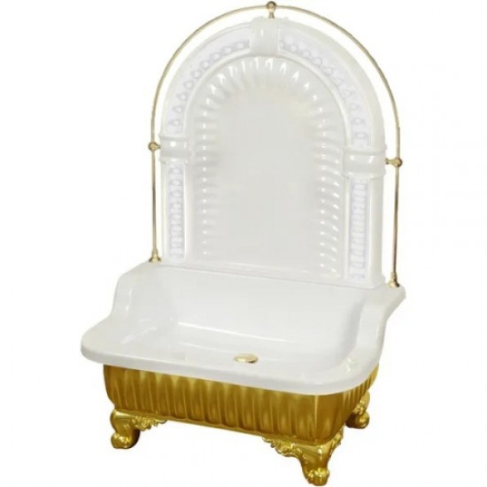 Раковина напольная Migliore Olivia Zampa галерея золото 26304 Hanex