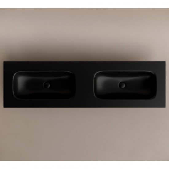 Раковина Ceramica Nova Grace 161 см черная матовая CN7023MBwx Hanex