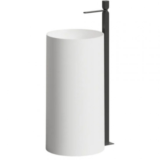 Раковина напольная Salini Armonia Round 01 с сифоном 130411G Hanex