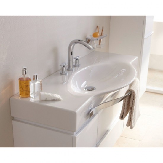 Раковина Laufen Palace 120 см с 3 отверстиями для смесителя 8.1270.4.000.108.1 Hanex