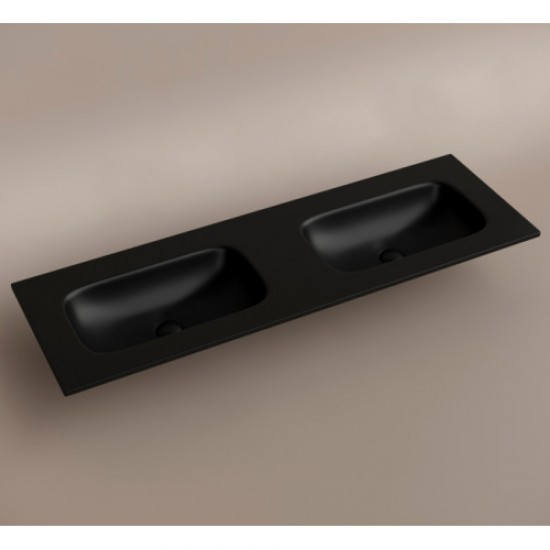 Раковина Ceramica Nova Grace 141 см черная матовая CN7022MBwx