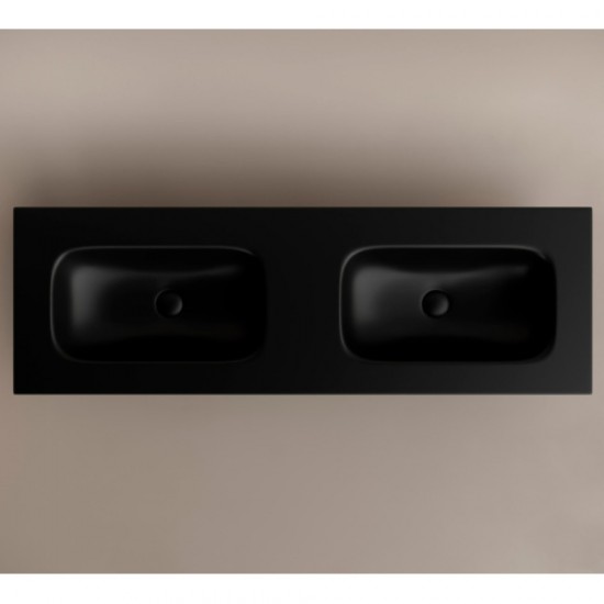 Раковина Ceramica Nova Grace 141 см черная матовая CN7022MBwx