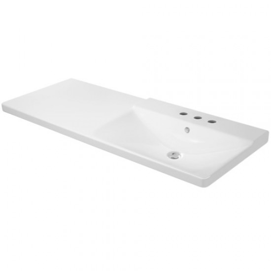 Раковина встраиваемая Duravit P3 Comforts 233412 Hanex