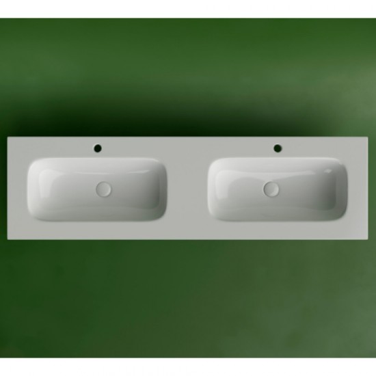 Раковина Ceramica Nova Grace 161 см белая CN7023 Hanex