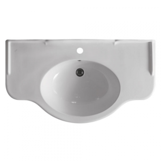 Раковина Globo Paestum 110 см белая PA022.BI*1 Hanex