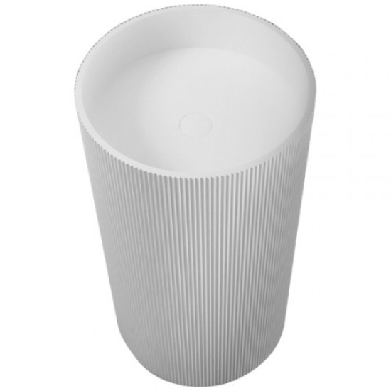 Раковина Abber Stein 50 см белая матовая AS2501-H Hanex