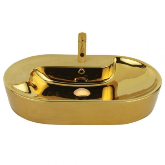 Раковина Creavit Topic 70 см золото TP172-00CB00E-AK00 Hanex