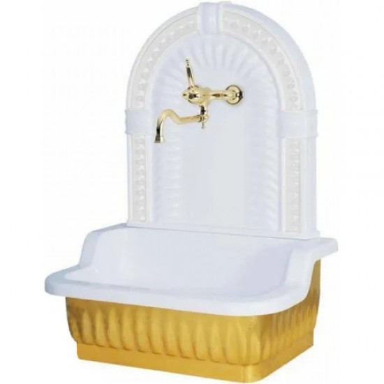 Раковина напольная Migliore Olivia золото 27009 Hanex