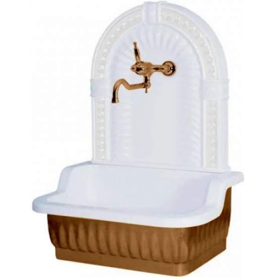 Раковина напольная Migliore Olivia бронза 27014 Hanex