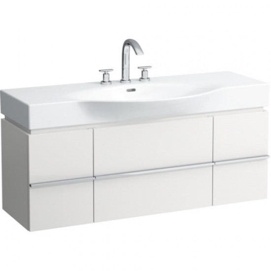 Раковина Laufen Palace 120 см с 3 отверстиями для смесителя 8.1170.4.000.108.1 Hanex