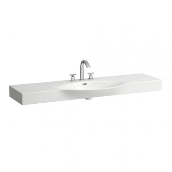 Раковина Laufen Palace 150 см с 3 отверстиями для смесителя 8.1170.6.000.108.1 Hanex
