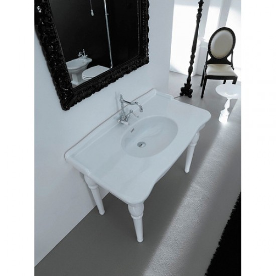 Раковина подвесная ArtCeram Hermitage белая HEL004 01 00 Hanex