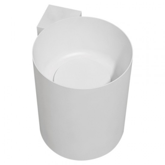 Раковина Abber Stein 42 см с отверстием под смеситель AS2625 Hanex