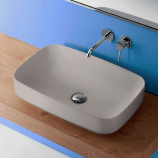 Раковина Kerasan Tribeca 70 см Grigio Matt 460259*0 Grigio matt Hanex