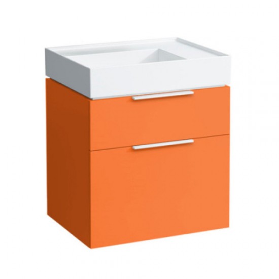 Раковина Laufen Kartell 60 см без отверстия для смесителя полка справа 8.1033.4.000.112.1 Hanex