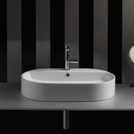 Раковина Kerasan Ciotola 65 см белая матовая 028530 Bianco matt *1 Hanex