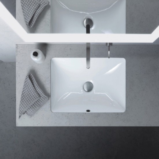 Раковина Duravit Starck 3 53 см с покрытием Wondergliss 03054900001 Hanex