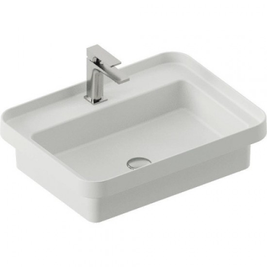 Раковина ArtCeram Fuori Scala 60 см белый глянцевый TFL034 01 00 bi *0 Hanex