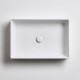 Раковина Simas Agile 60 см белая матовая AG60 bi matt Hanex
