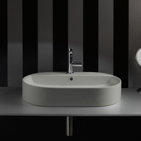 Раковина Kerasan Ciotola 65 см Grigio Matt 028559*1 Hanex