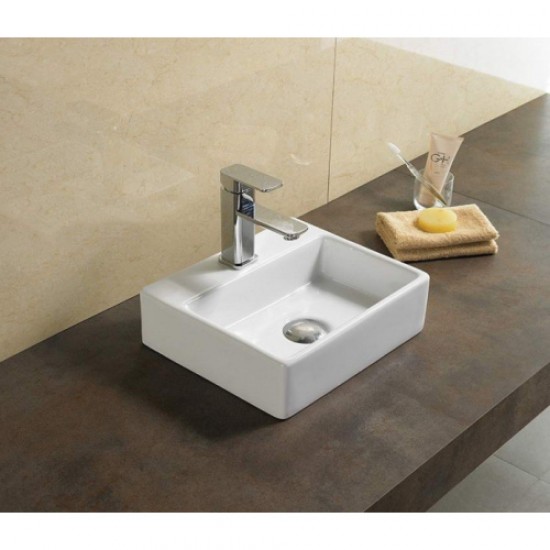 Раковина Ceramalux N 33 см накладная 9135 Hanex