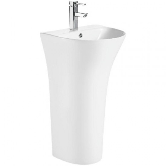 Раковина напольная Ceramalux N черная матовая G-307G Hanex