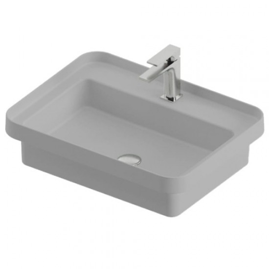 Раковина ArtCeram Fuori Scala 60 см grigio oliva TFL034 15 00 grigio oliva *0 Hanex