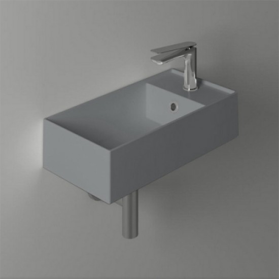 Раковина Simas Agile 50 см правая, Cemento Matt AG50 cemento matt*1