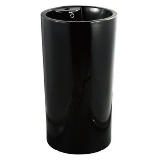 Раковина напольная Ceramalux N черная матовая NB135MВ