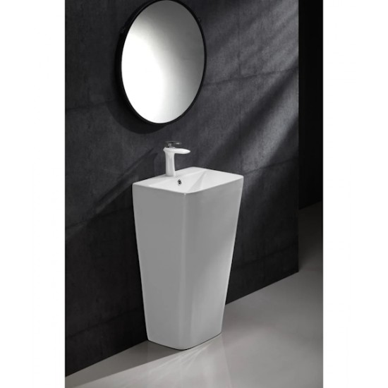 Раковина напольная Ceruttispa Vito 44 см белая CT7663