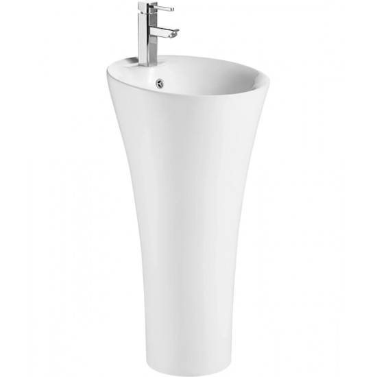 Раковина напольная Ceruttispa Adelina 46 см белая CT7274