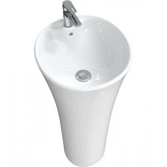 Раковина напольная Ceruttispa Adelina 46 см белая CT7274