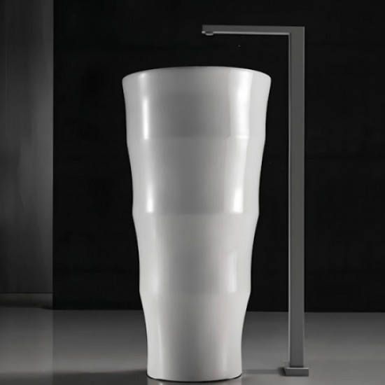 Раковина напольная Ceruttispa Alessia 42 см белая CT7834